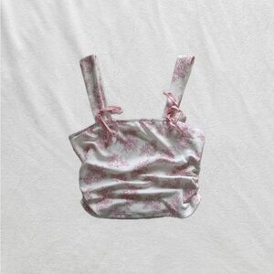 Floral Pink Women's Top